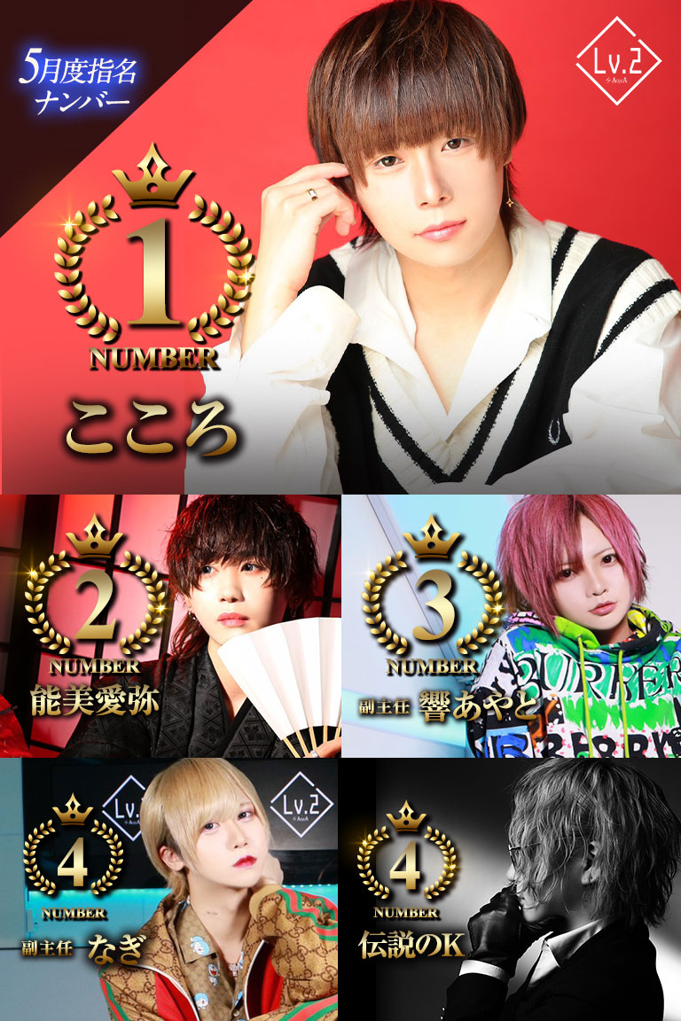 5月度指名ナンバー