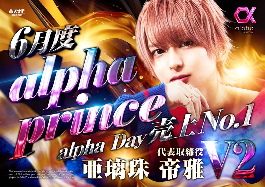 6月度alpha prince