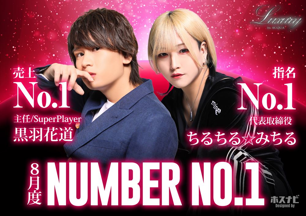 8月度売上指名No,1