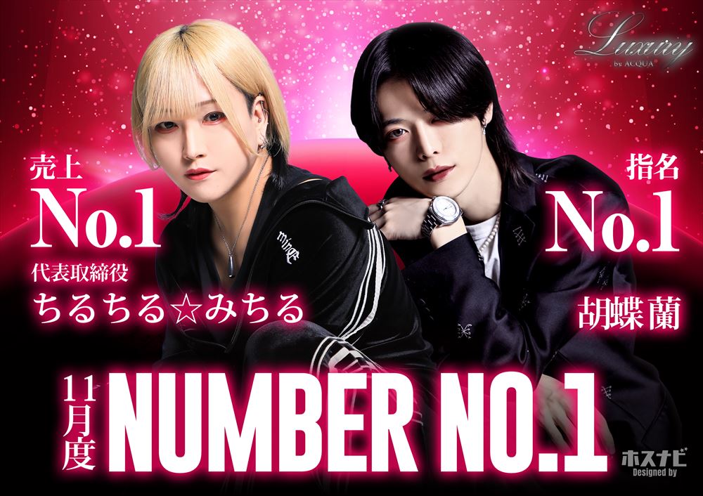11月度売上指名ナンバー
