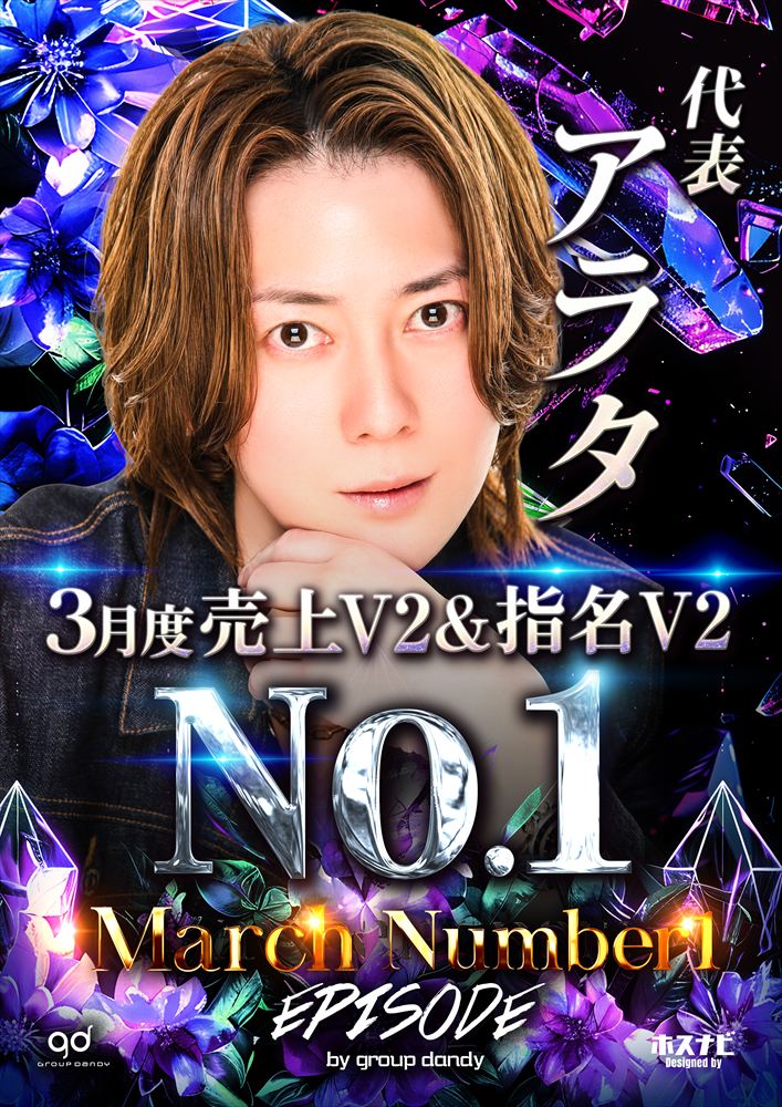 3月度売上指名No.1