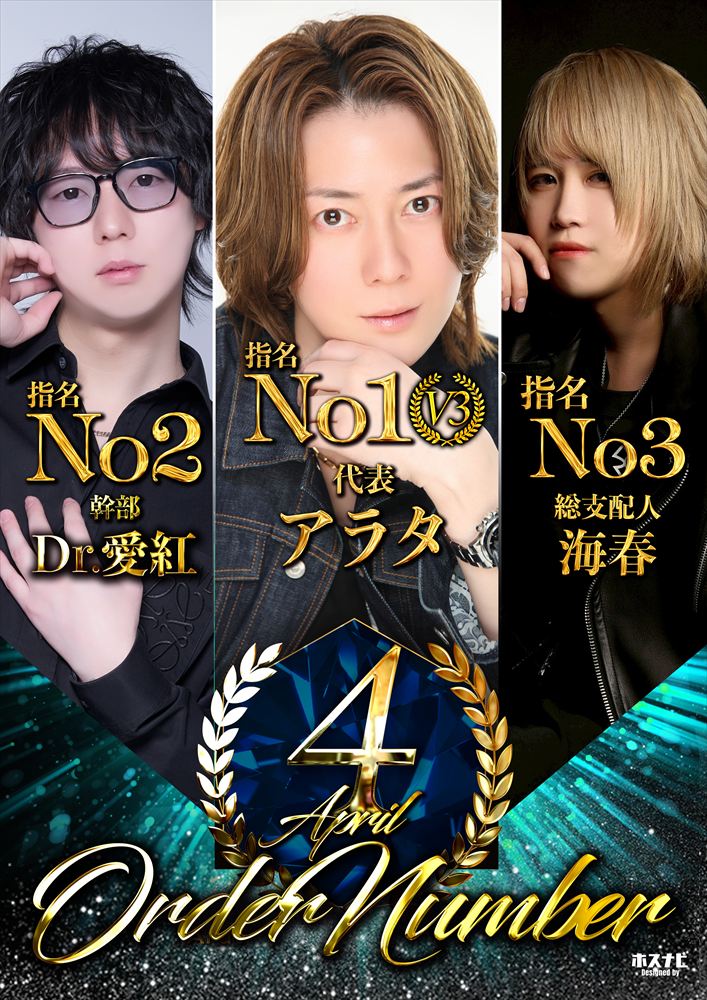 4月度指名ナンバー