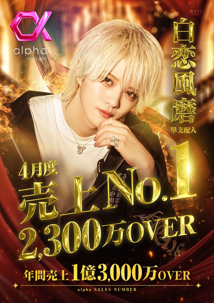 4月度売上No.1