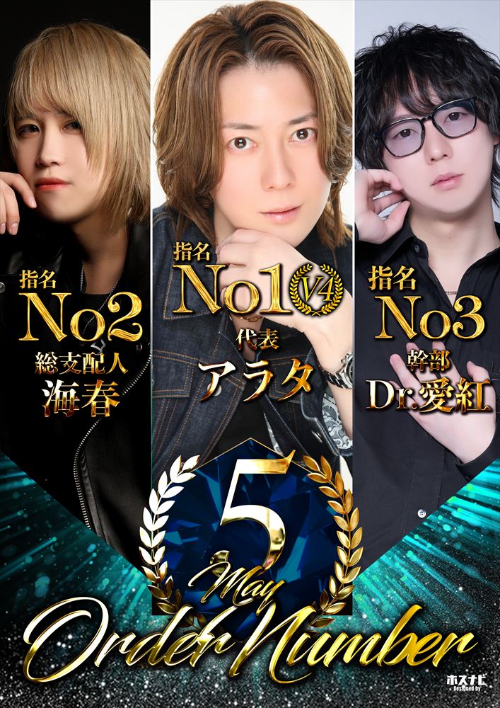 5月度指名ナンバー