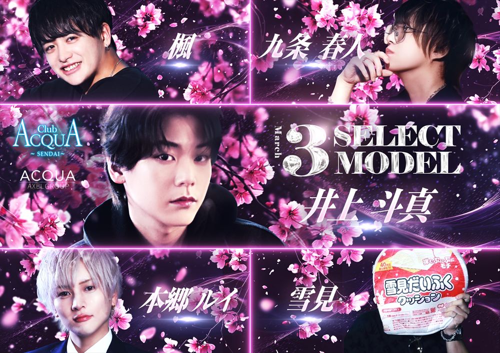 3月度SELECT MODEL